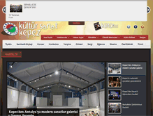 Tablet Screenshot of kepezkultur.com